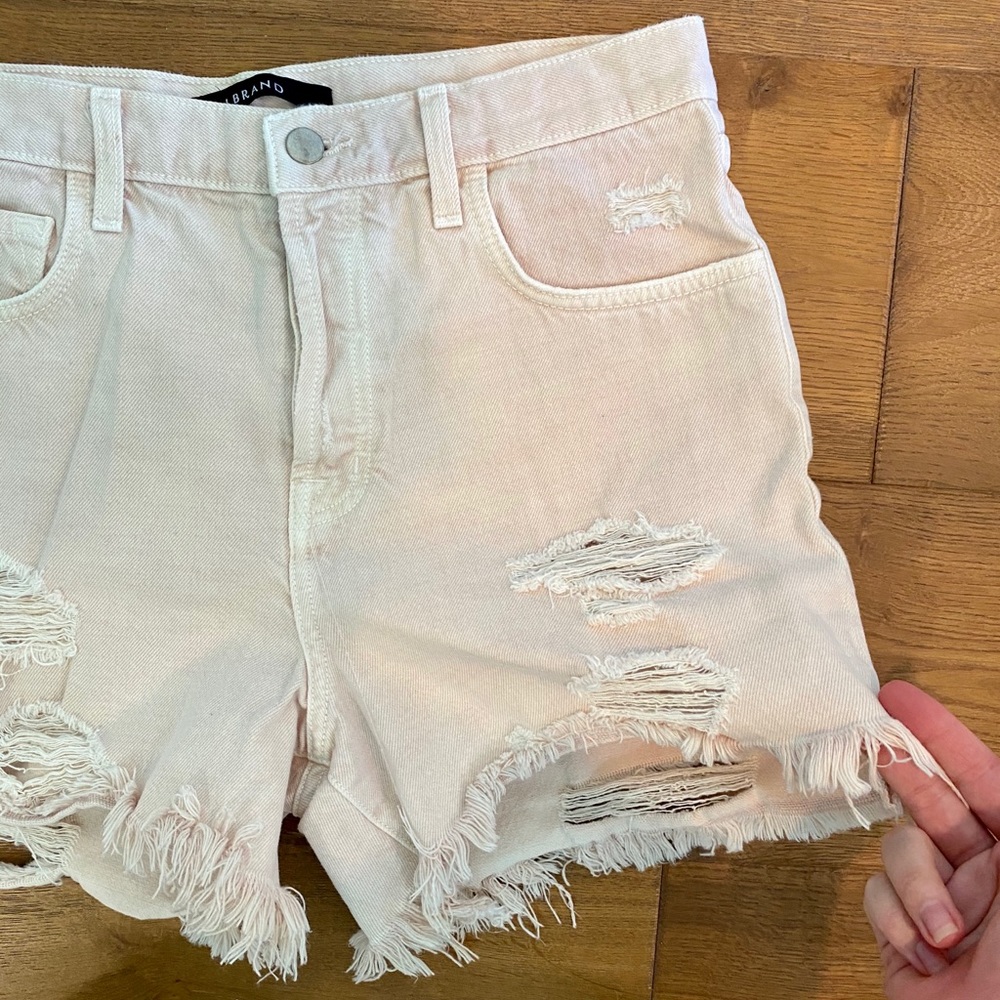 High-Rise J Brand Shorts - Picture 3 of 7